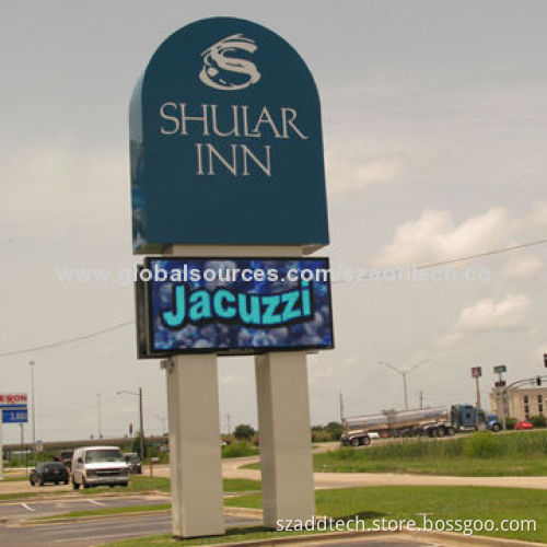 P16mm Double-sided LED Digital Billboard, Installed in USANew
